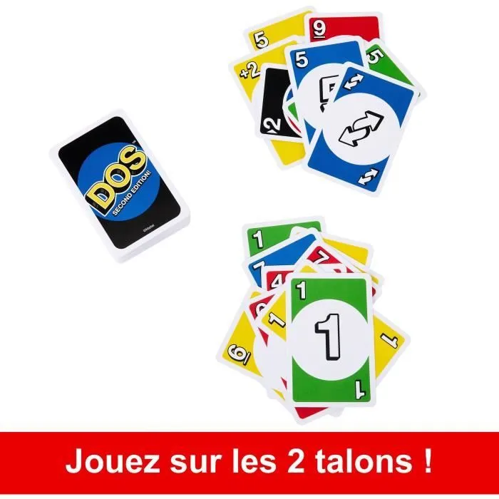 Mattel Games - DOS-Seconde Édition - Jeu de cartes-7