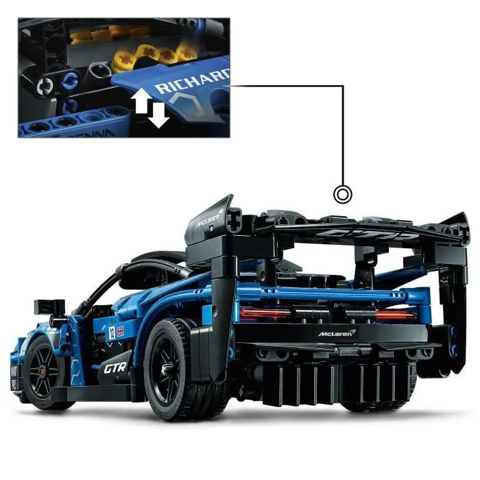 LEGO® Technic 42123 McLaren Senna GTR, Maquette de Voiture à Construire, Construction Voiture de Sport, Jouet Voiture de Course-2