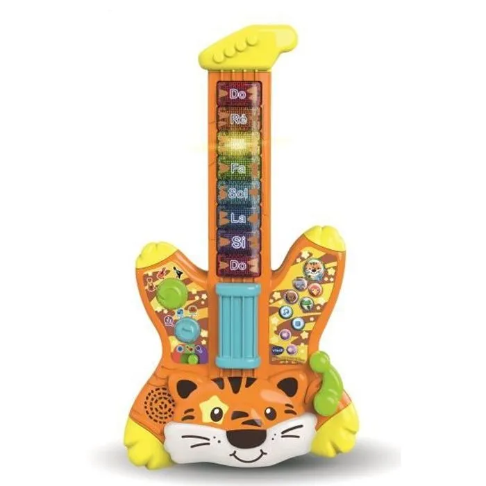 VTECH BABY - Jungle Rock - Guitare Electrique Tigre - Jouet Musical Enfant-0