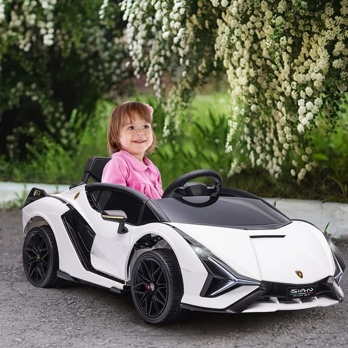 HOMCOM - voiture électrique enfants - PP - 108x62x40cm - Blanc-2