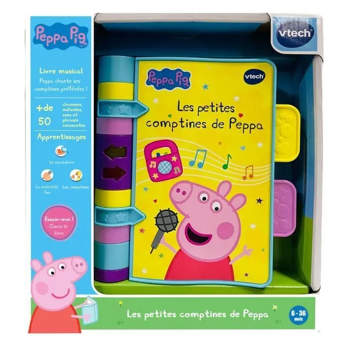 VTECH PEPPA PIG - LES PETITES COMPTINES DE PEPPA-2