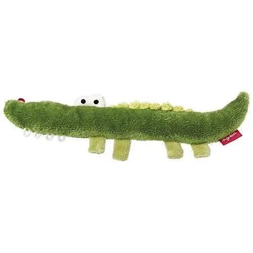 Sigikid , fille et garçon, hochet en tissu crocodile, vert - 41178-0