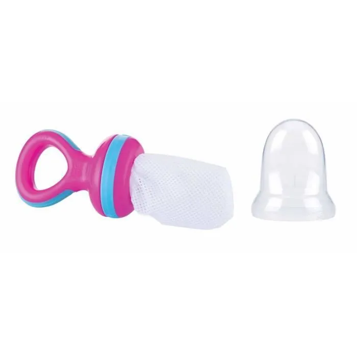 NUBY Le Grignoteur - Rose - 6 mois +-0
