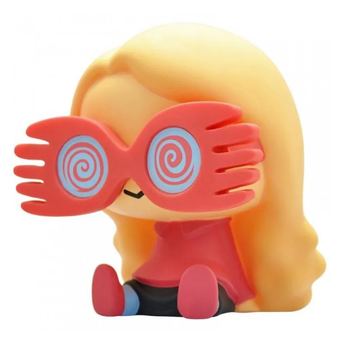 Boîte à argent - Plastoy - Harry Potter - Chibi Luna Lovegood - Orange, rose et bleu - Enfant-1