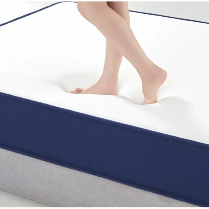 Matelas - IZTOSS - Luxe mousse à mémoire - 90 x 190 cm - 13 cm d'épaisseur - Confort ferme-1
