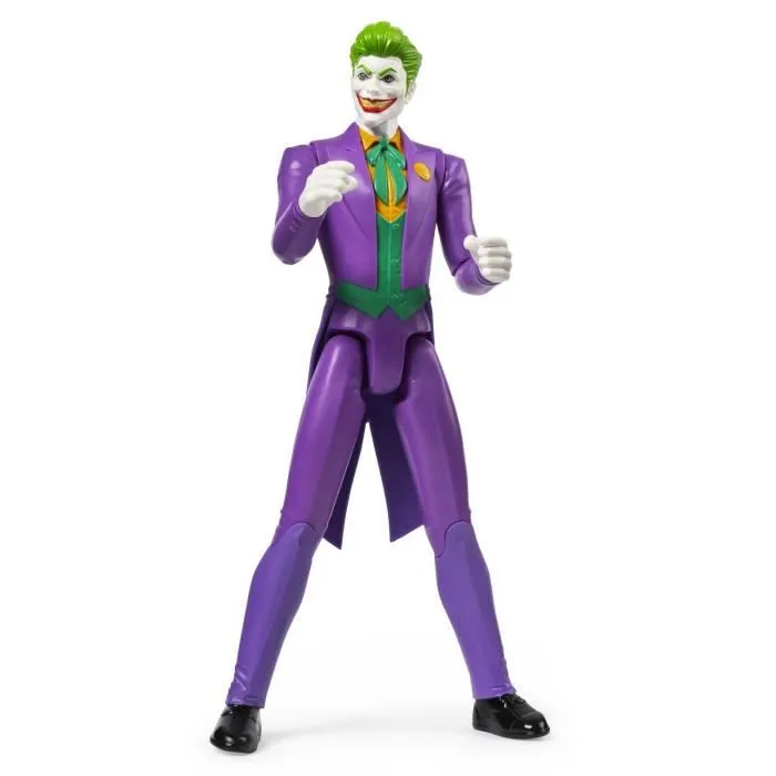 Figurine Joker 30 cm - Batman - SPIN MASTER - Figurine articulée grand format - Blanc-0
