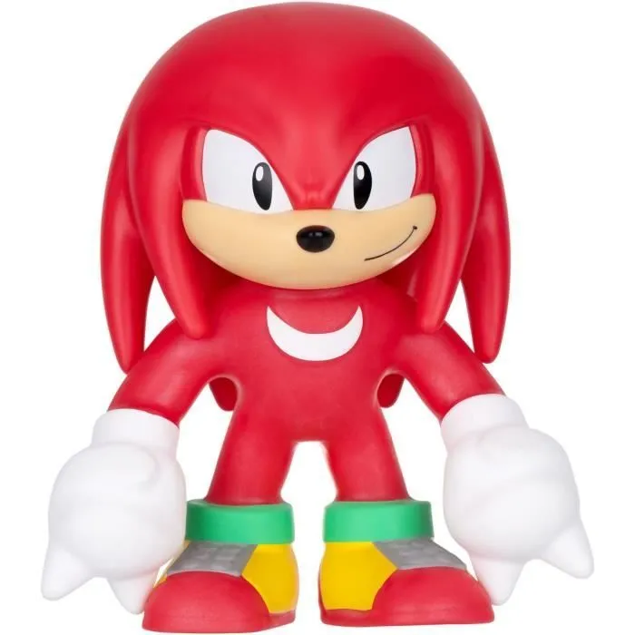 Figurine Knuckles - Sonic - Goo Jit Zu - 11 cm - Rouge et blanc - Mixte - Chine-0