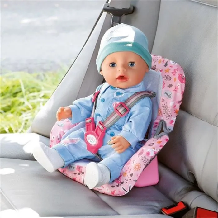 Zapf Creation 832431 Baby born Siège auto pour poupée 36 et 43 cm-1