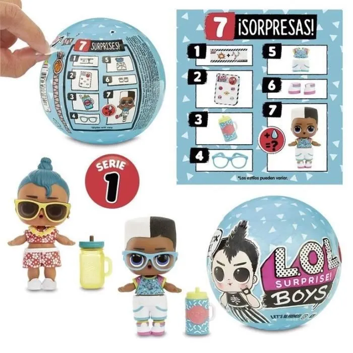 L.O.L. Surprise - Poupée LOL Garçon Boys - Modèles aléatoires-3
