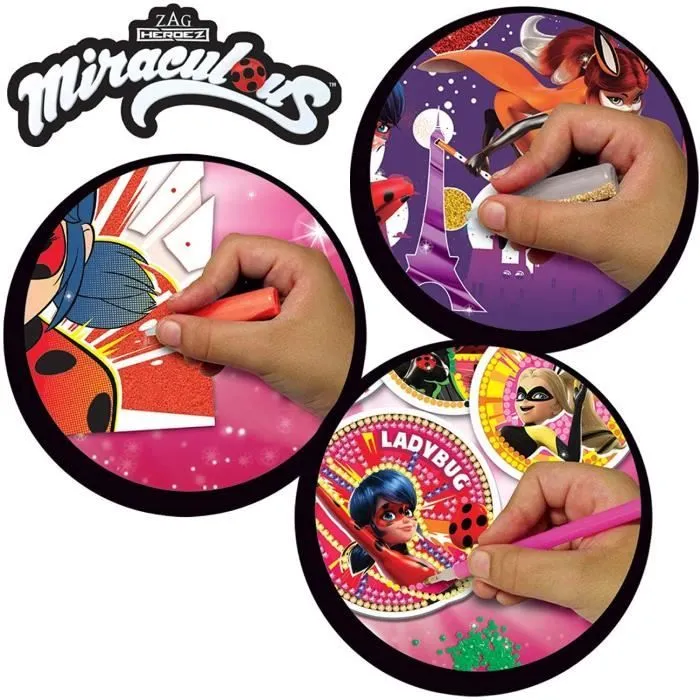 Coffret Multi-activités Miraculous Ladybug - Loisirs créatifs - EDUCA - 18931-2
