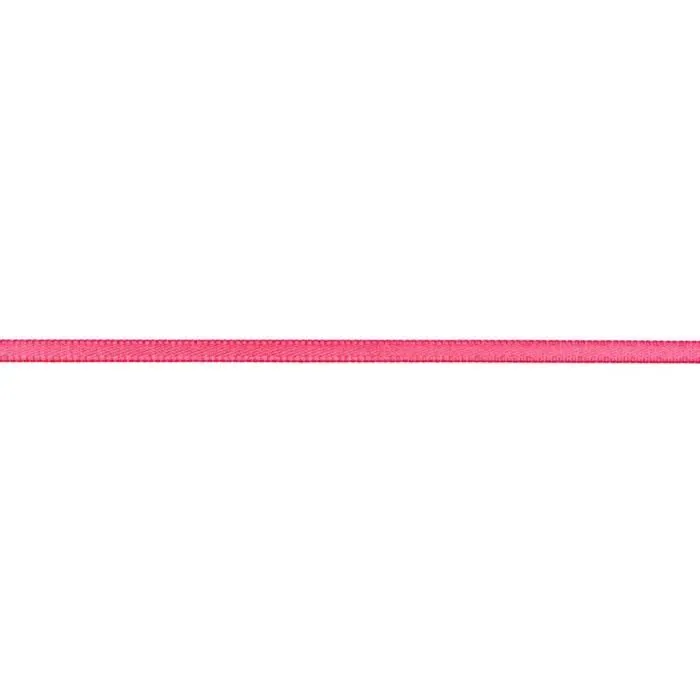 Ruban de satin fushia fluo 3 m-1