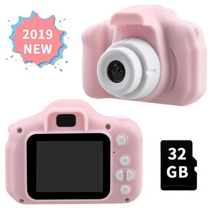 Appareil photo numérique pour enfants - ALLONSCD - Kids Camera - 12MP - 1080p - 32Go-2