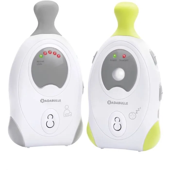 Badabulle Babyphone Audio Baby Online 300m avec Veilleuse-0