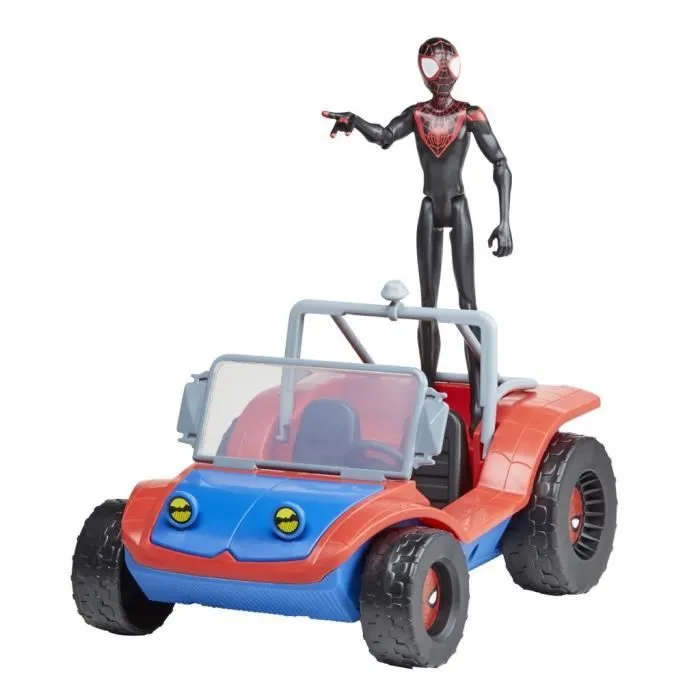 Véhicule Spider-Mobile et figurine Miles Morales Marvel Spider-Man 15cm dès 4 ans-4