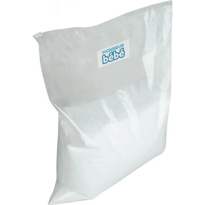 Sac de recharge microbilles de 10 L avec fermeture zippée - Monsieur Bébé-0
