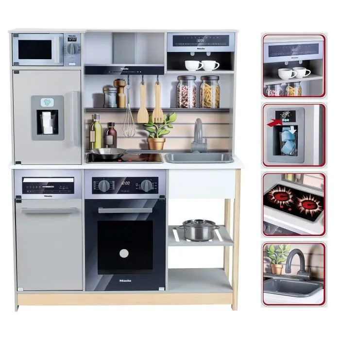 Cuisine en bois Miele "Family" avec accessoires, grand modèle - KLEIN - 7194-1