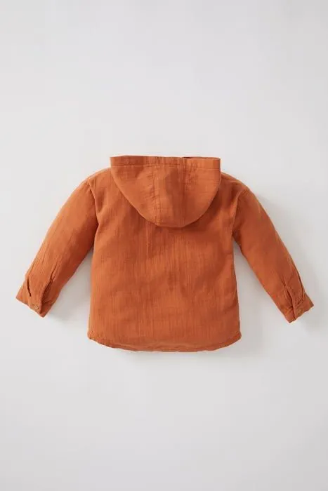Coffret textile Defacto - Z3059A2 - , Chemise Tunique bebe garcon, Orange,-3