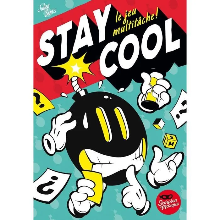 Jeu de questions-réponses - ASMODEE - Stay Cool - Mixte - 3 joueurs ou plus - 60 min - 12 ans - Adulte-1
