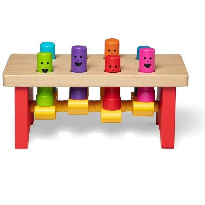 Banc À Marteler De Luxe - MELISSA & DOUG - Pour Bébé de 2 ans - Jouet de Premier Age-2