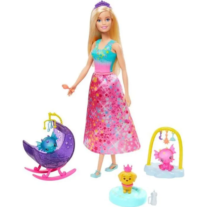 BARBIE Dreamtopia Bébés Dragons-0