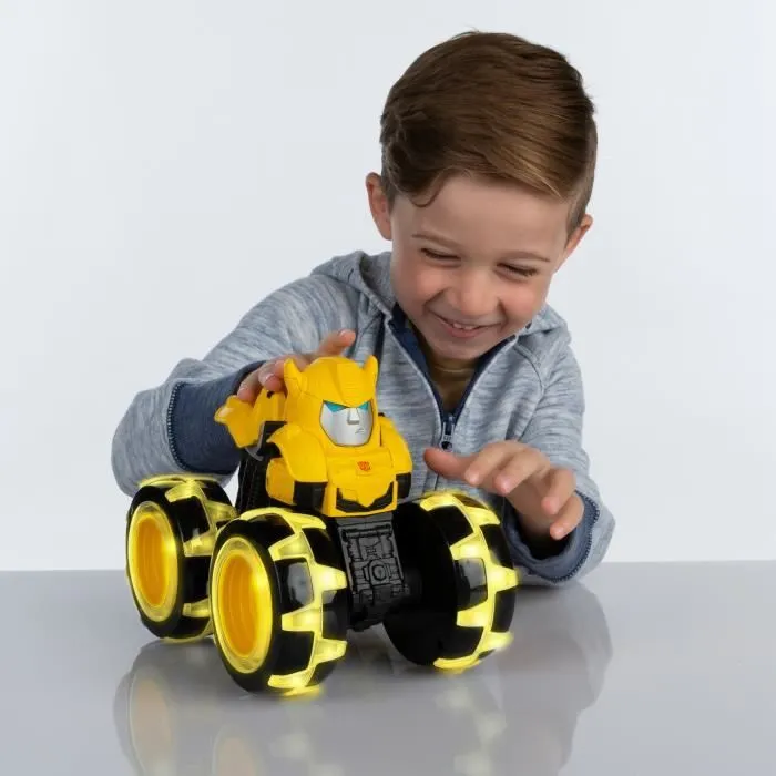 Camion - Transformers - Bumblebee - 4 roues - Jaune - 18 mois et plus-0