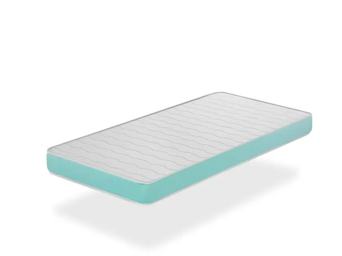 Matelas en mousse respirante 80X190 EKOZEN, Epaisseur 14 CM , Ergonomique et adaptable-0