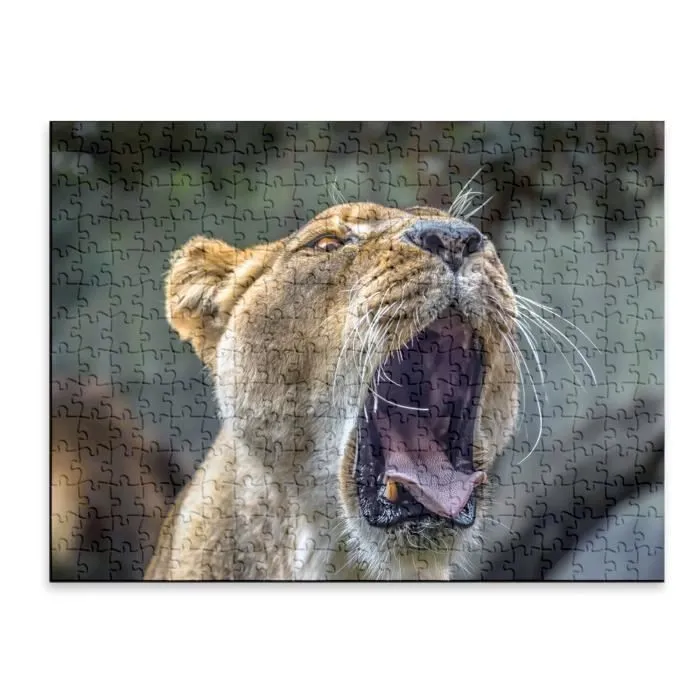 Puzzle Classique - FABULOUS - Baillement De Lionne - 280 Pièces - Adulte - Intérieur - Mixte-1