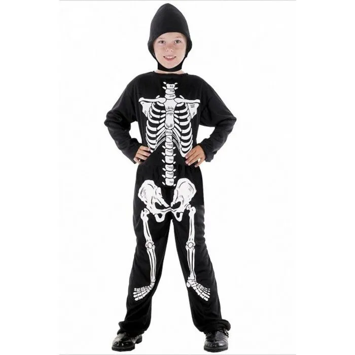 NC Costume Halloween Squelette 3/4 Ans-0