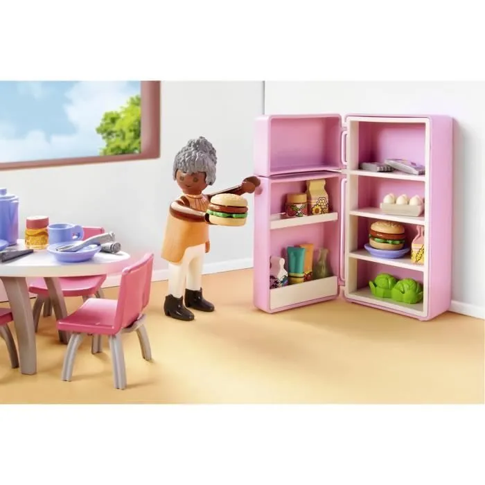PLAYMOBIL 71608 Cuisine avec ilôt central, My life, Maison d'architecte, 105 pièces, Dès 4 ans-3