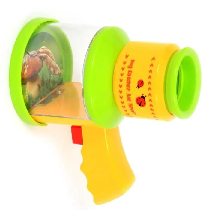 Boîte à insectes - MGM - Loupe à insectes - Mixte - Jaune et vert - Extérieur-0