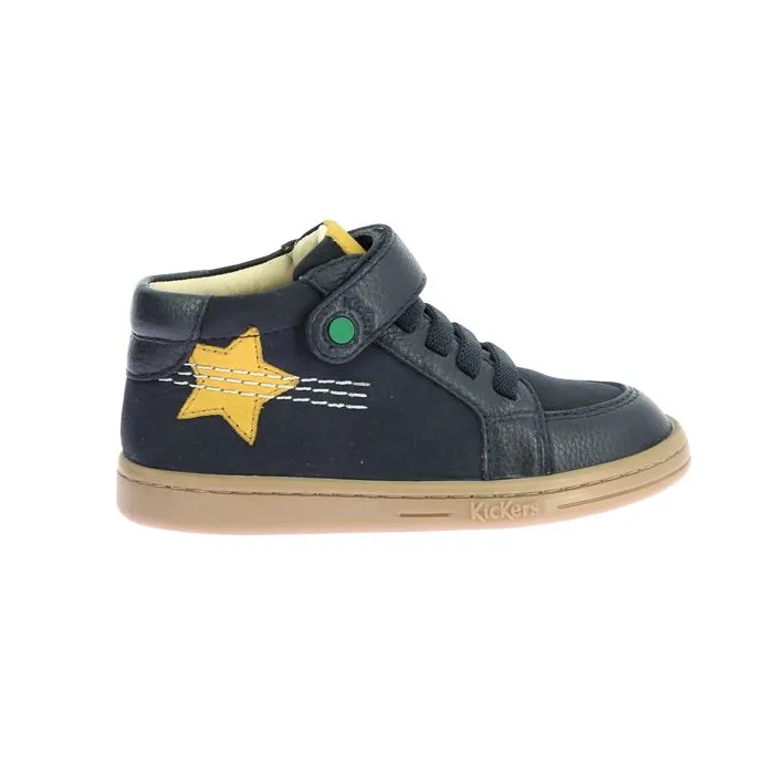KICKERS Bottillons Tackstari Marine etoile-0