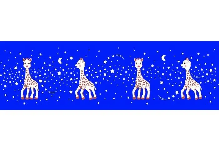 Lanterne Veilleuse Magique Sophie la Girafe - TROUSSELIER - Bois - Bleu - A partir de 3 ans-1