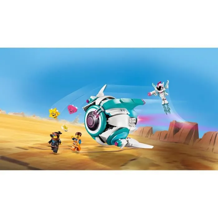 LEGO® Movie 70830 Le vaisseau spatial Systar de Sweet Mayhem ! - La grande aventure LEGO 2 - Jeu de construction-3