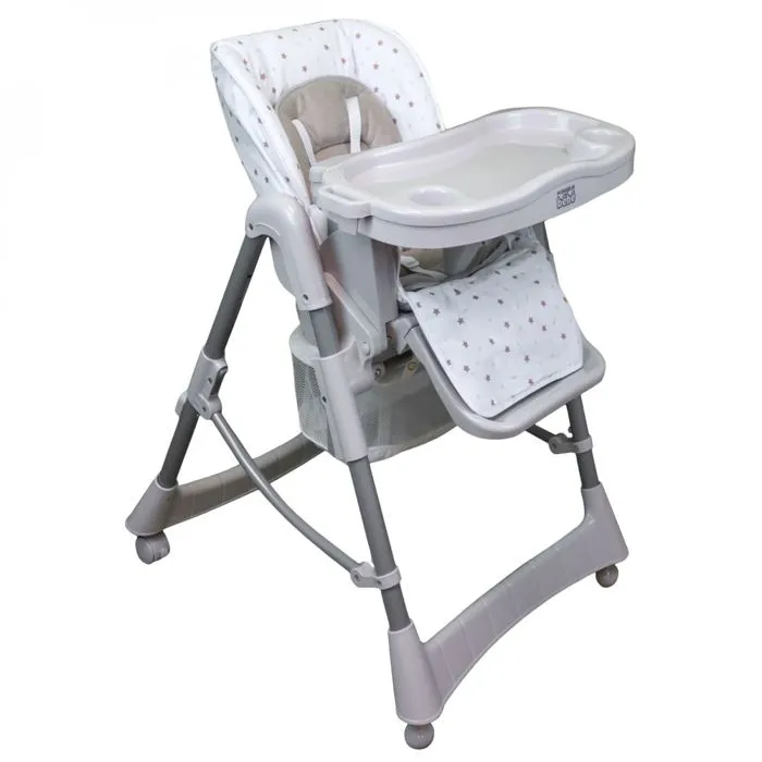 Housse d'assise pour chaise haute bébé enfant gamme Ptit - Celeste - Monsieur Bébé-3