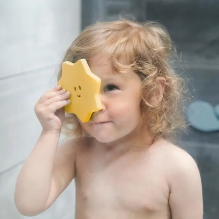 Stickers de bain - Badabulle - Lot de 8 - Mousse - Flottants - Formes ludiques-2