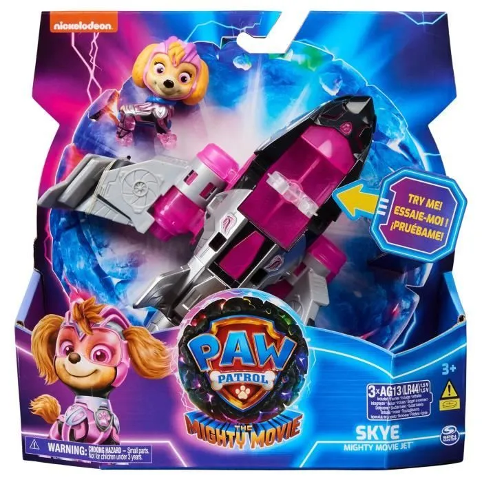 Véhicule Stella La Super Patrouille - Le Film - Paw Patrol - Effets sonores et lumineux-2