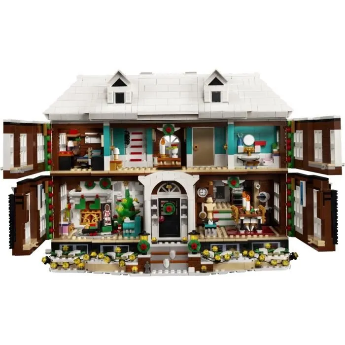 LEGO® 21330 Ideas Maman, J’ai Raté L’Avion ! Set pour Adultes, Maquette Maison Kevin McCallister à Construire avec 5 Figurines-2