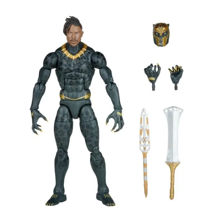 Erik Killmonger Black Panther Marvel Legends Series Figurine-2