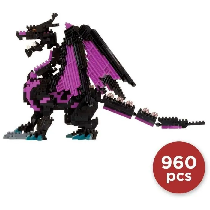 Figurine en briques - BANDAI - NANOBLOCK - Dragon Deluxe - 960 pcs-3