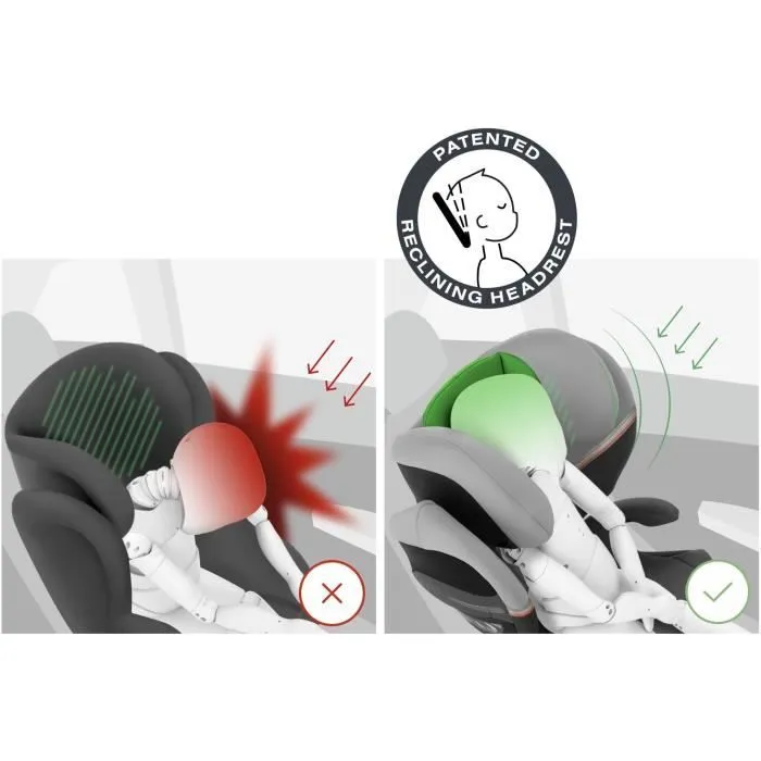 Siège auto Cybex Gold SOLUTION S2 I-FIX 3 à 12 ans - Groupe 2/3 - 100 à 150 cm Lava Grey | mid grey-4