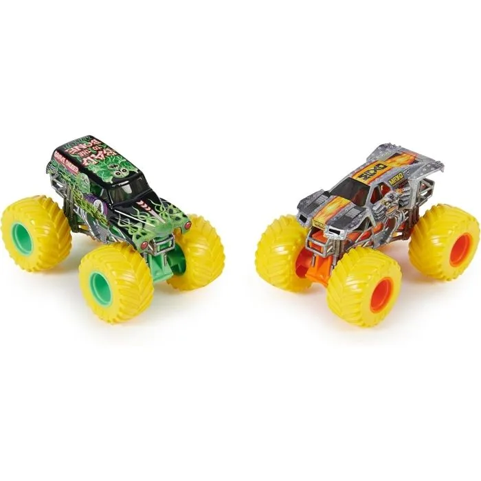 Véhicule die-cast - Spin Master - Monster Jam - 1:64 - Pack de 2 - Mixte - 3 ans et plus-4