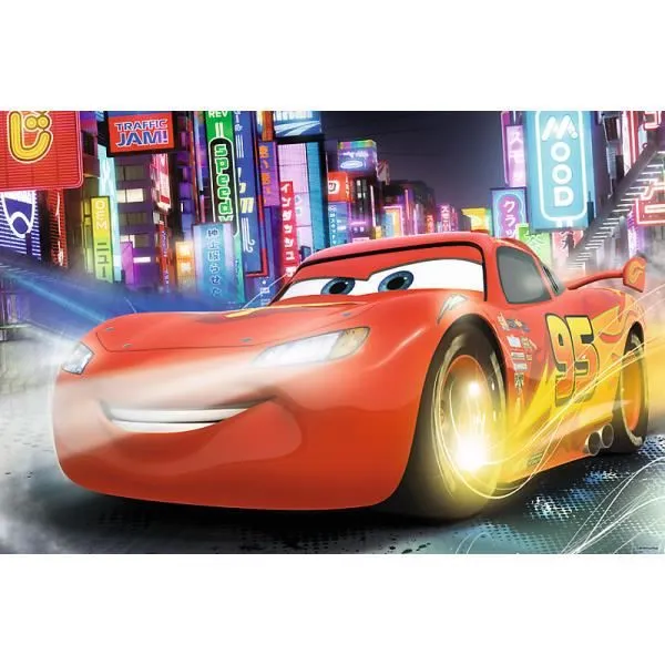 Puzzle Cars Disney 24 pièces - HOMEROKK - Pour enfants à partir de 3 ans - Thème dessins animés et BD-1