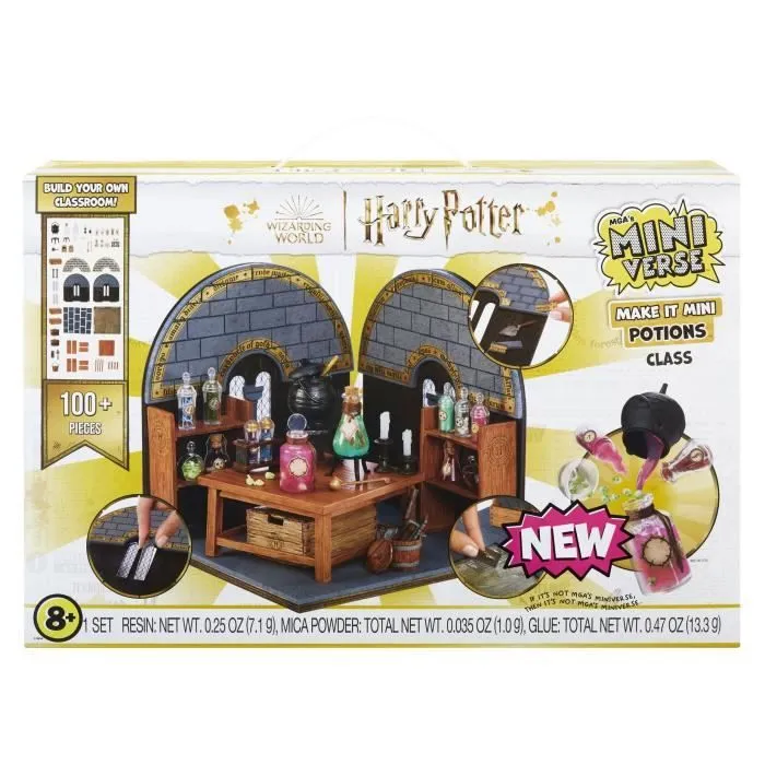 MGA Miniverse - Harry Potter - Jeu Créatif - Mini Set classes des potions Poudlard - Loisirs créatif et décoratif en résine-5