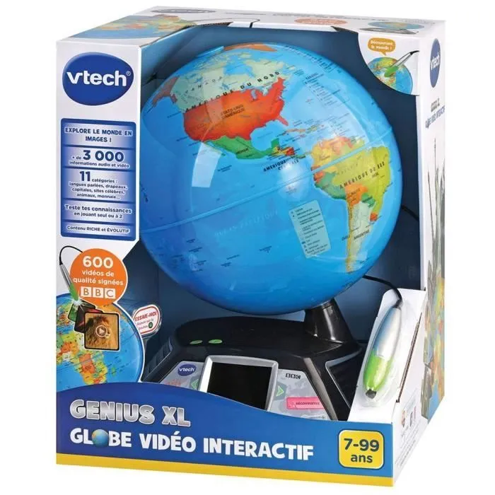 VTECH - GENIUS XL - Globe Vidéo Interactif-2