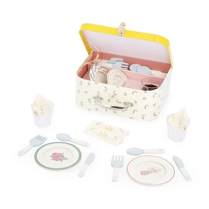 Dinette en valisette - Mamie-0