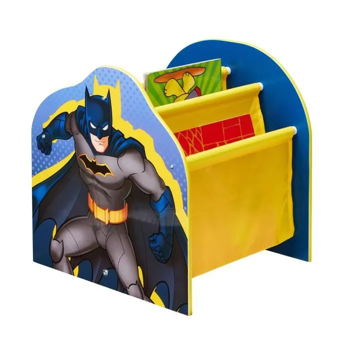 BATMAN Bibliothèque à pochettes pour enfants-0