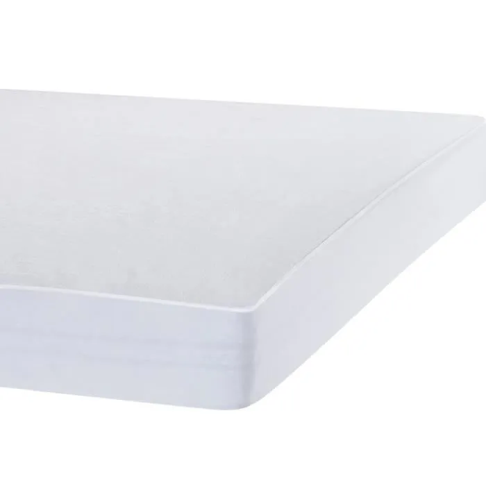 Protège Matelas Imperméable et Respirante Bedecor Tencel - Blanc - 120x200-120x190 cm-0