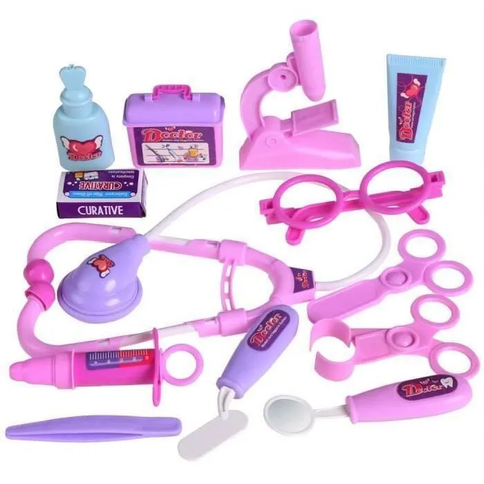 Enfants jouets éducatifs Kit médecin infirmière médicale Kit jeu jeu jouet pour L2-1