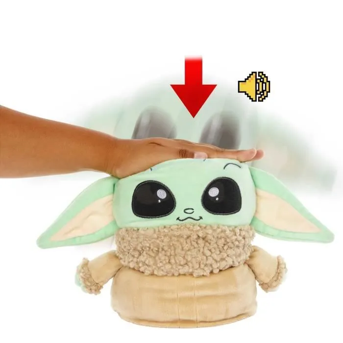 Star Wars-Peluche Grogu sautillant-Actions et effets sonores HPG48-3