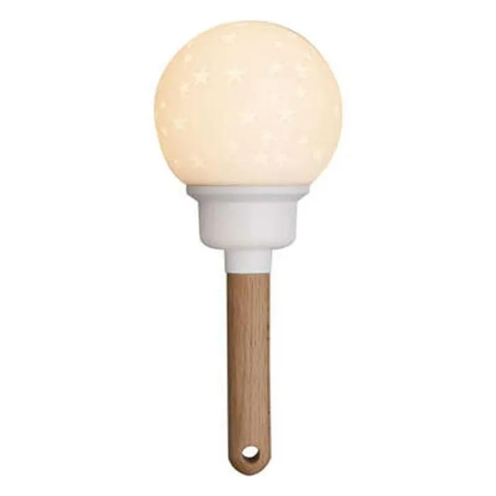Veilleuse Enfant Led "Baladeuse" 20cm Blanc-1